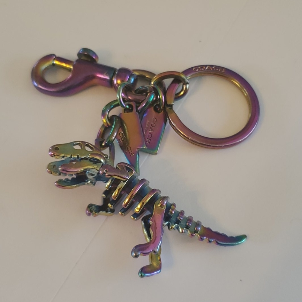 Coach Rexy keychain